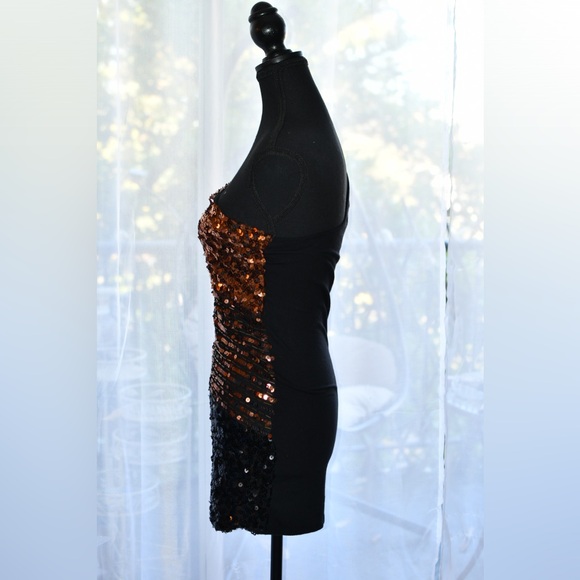 Sequin Party Dress Y2K Medium Wet Seal Dress - Picture 5 of 12